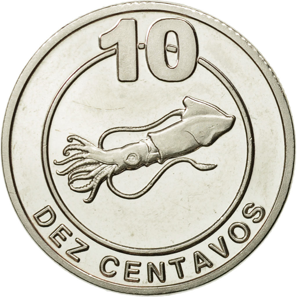 Coin, CABINDA, 10 Centavos, 2001, MS(63), Copper-Nickel Clad Copper, KM:3