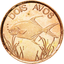 Monnaie, CABINDA, 2 Avos, 2009, SPL, Copper Plated Steel, KM:26