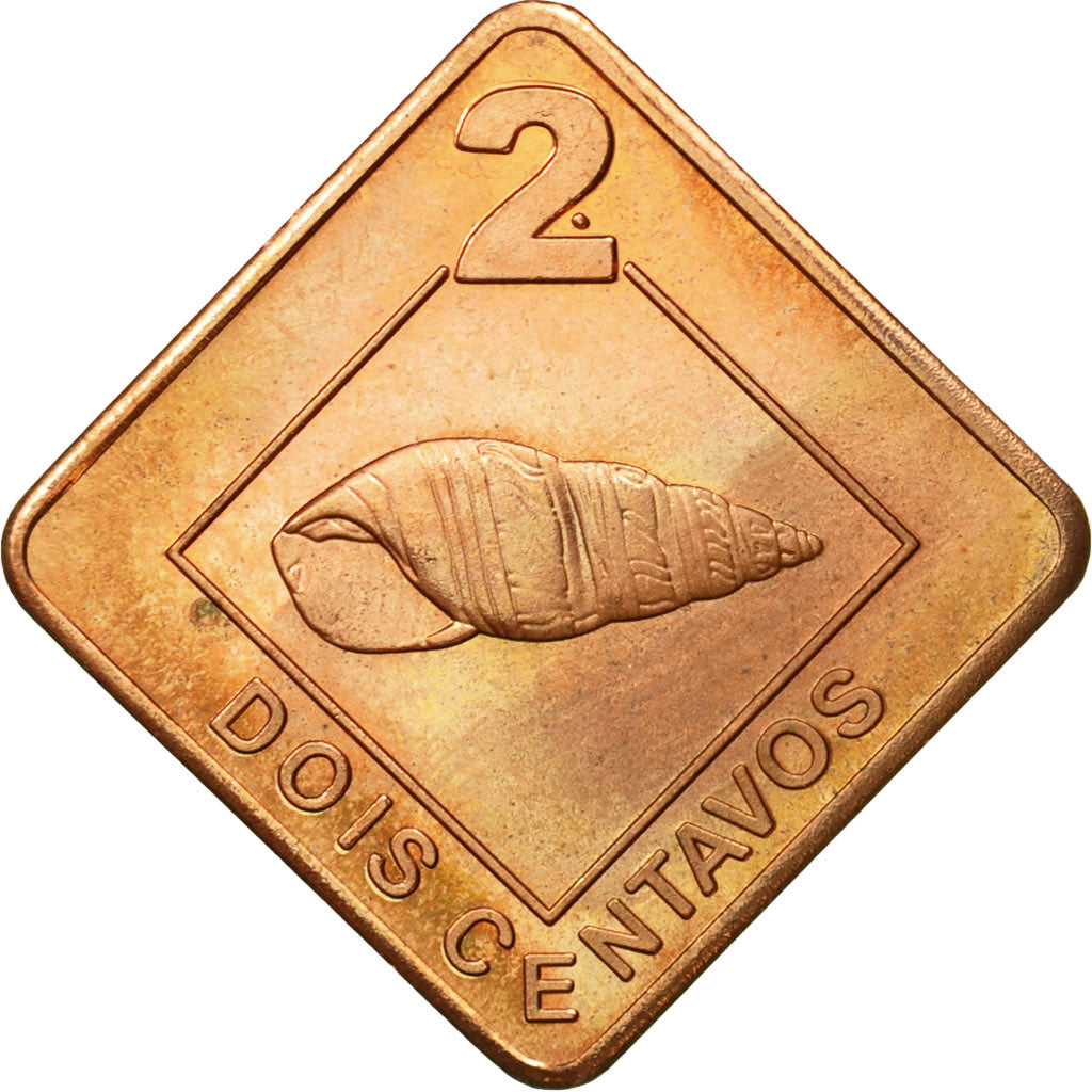 Coin, CABINDA, 2 Centavos, 2006, MS(63), Copper Plated Steel, KM:11