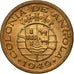 Moneda, Angola, 10 Centavos, 1949, EBC, Bronce, KM:70