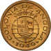 Moneda, Angola, 10 Centavos, 1949, EBC, Bronce, KM:70
