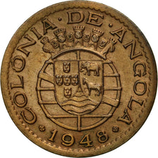 Munten, Angola, 20 Centavos, 1948, ZF, Bronze, KM:71