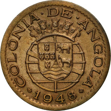 Coin, Angola, 20 Centavos, 1948, EF(40-45), Bronze, KM:71