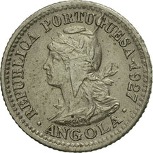 Coin, Angola, 5 Centavos, 1 Macuta, 1927, EF(40-45), Nickel-Bronze, KM:66