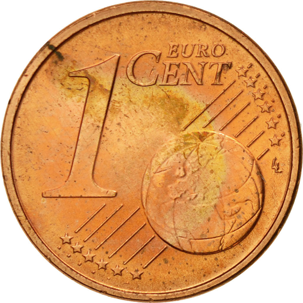 Coin, Lithuania, Euro Cent, 2015, MS(63), Copper Plated Steel