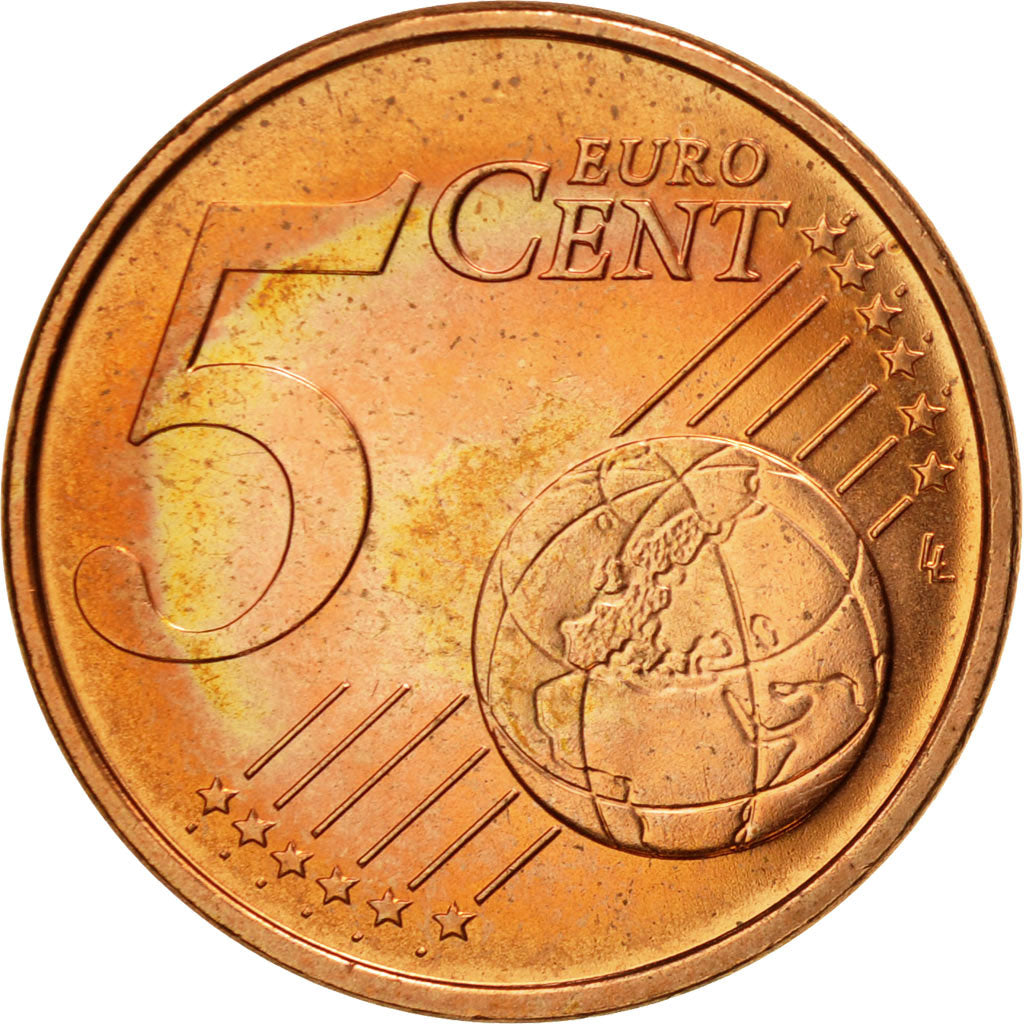 Münze, Lithuania, 5 Euro Cent, 2015, UNZ, Copper Plated Steel