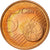 Moneta, Litwa, 5 Euro Cent, 2015, MS(63), Miedź platerowana stalą