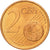 Portogallo, 2 Euro Cent, 2002, FDC, Acciaio placcato rame, KM:741