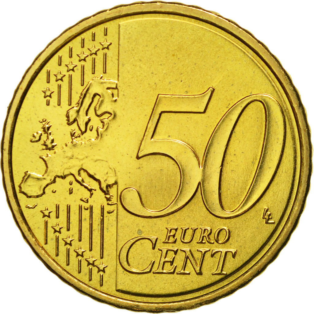 Portugal, 50 Euro Cent, 2009, MS(65-70), Brass, KM:765