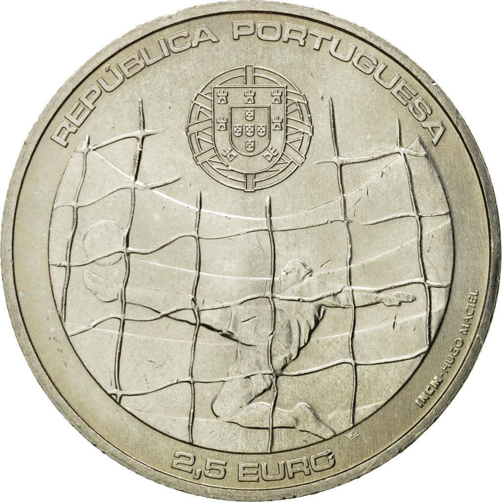 Portugal, 2.5 EURO, 2014, MS(65-70), Miedź-Nikiel