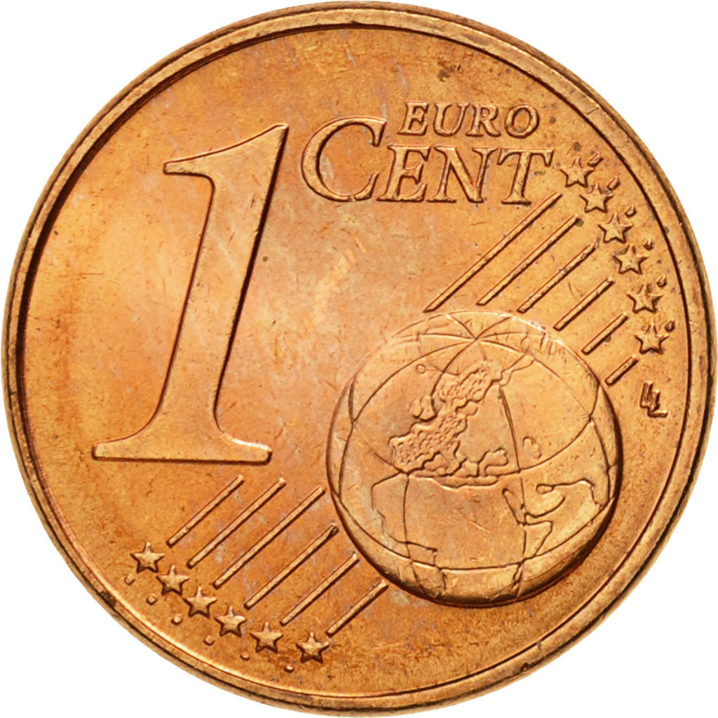 France, Euro Cent, 2014, MS(65-70), Copper Plated Steel