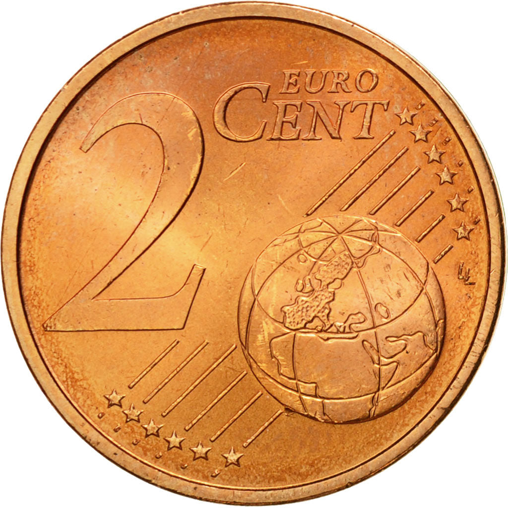 Francia, 2 Euro Cent, 2014, FDC, Acciaio placcato rame