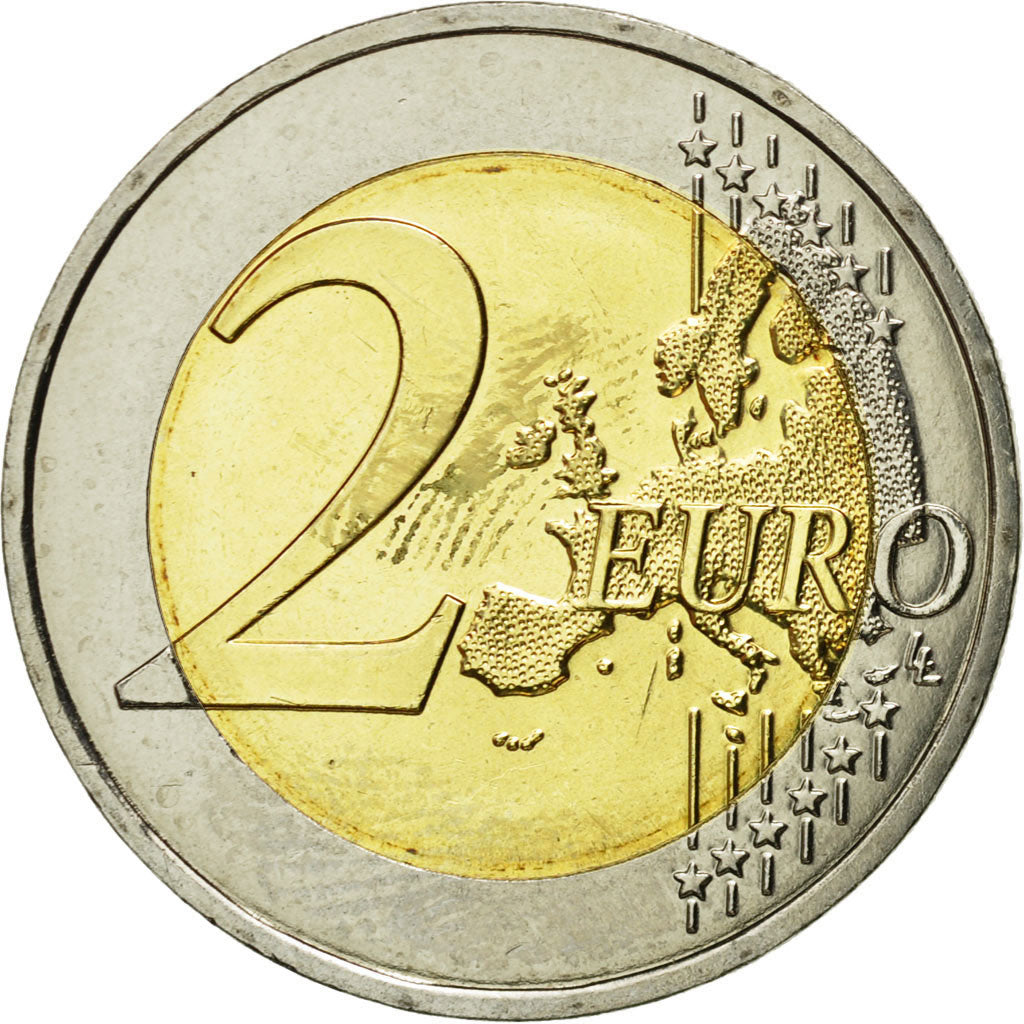 France, 2 Euro, 2015, MS(65-70), Bi-Metallic