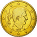 Belgium, 50 Euro Cent, 2014, MS(65-70), Brass