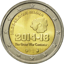 Belgium, 2 Euro, 2018, MS(63), Bi-Metallic