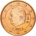 Belgium, 2 Euro Cent, 2013, MS(65-70), Copper Plated Steel, KM:275