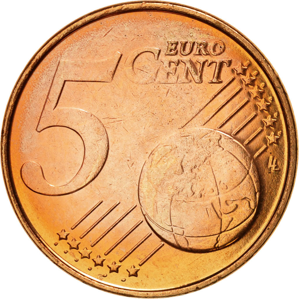 België, 5 Euro Cent, 2013, FDC, Copper Plated Steel, KM:276