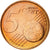 Belgia, 5 Euro Cent, 2013, MS(65-70), Miedź platerowana stalą, KM:276