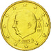 Belgium, 10 Euro Cent, 2013, MS(65-70), Brass, KM:277
