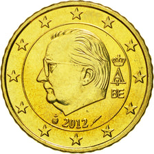 Belgio, 50 Euro Cent, 2012, FDC, Ottone, KM:279