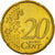 Luksemburg, 20 Euro Cent, 2003, Utrecht, MS(65-70), Mosiądz, KM:79