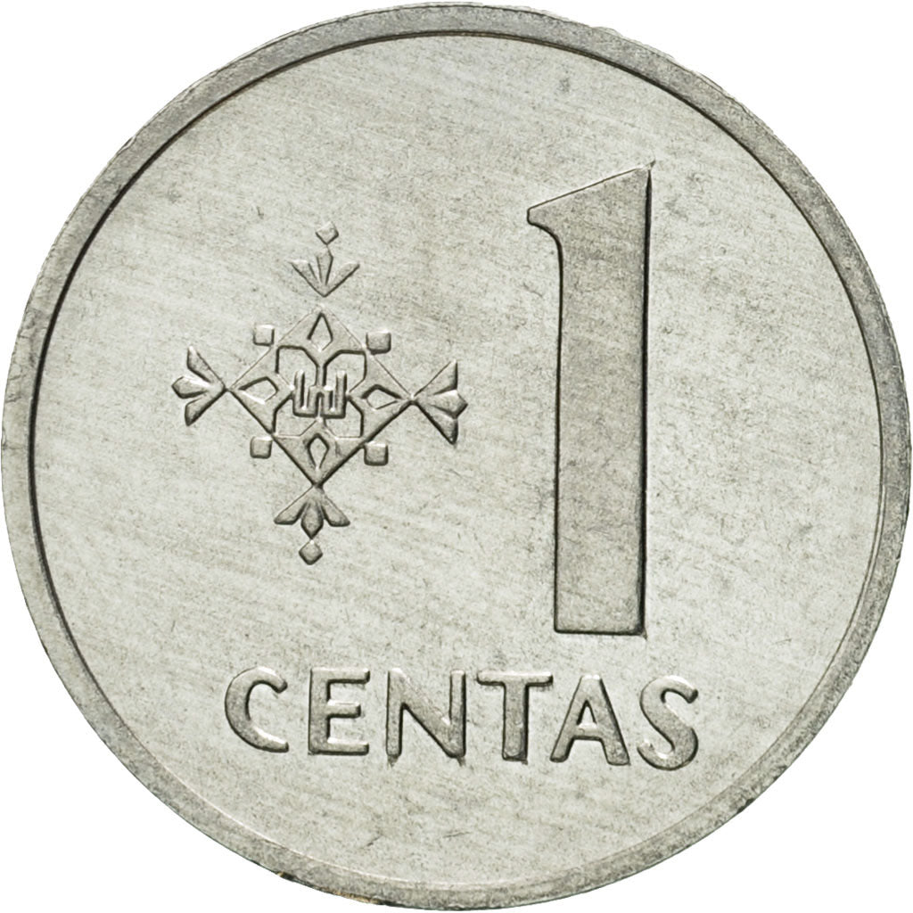 Münze, Lithuania, Centas, 1991, UNZ, Aluminium, KM:85