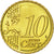 Lituania, 10 Euro Cent, 2015, FDC, Latón