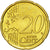 Lithuania, 20 Euro Cent, 2015, FDC, Laiton