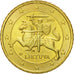 Lithuania, 50 Euro Cent, 2015, MS(65-70), Brass