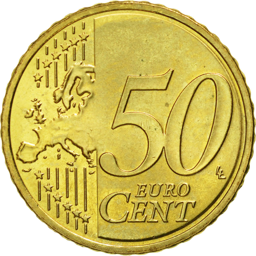 Lithuania, 50 Euro Cent, 2015, MS(65-70), Brass