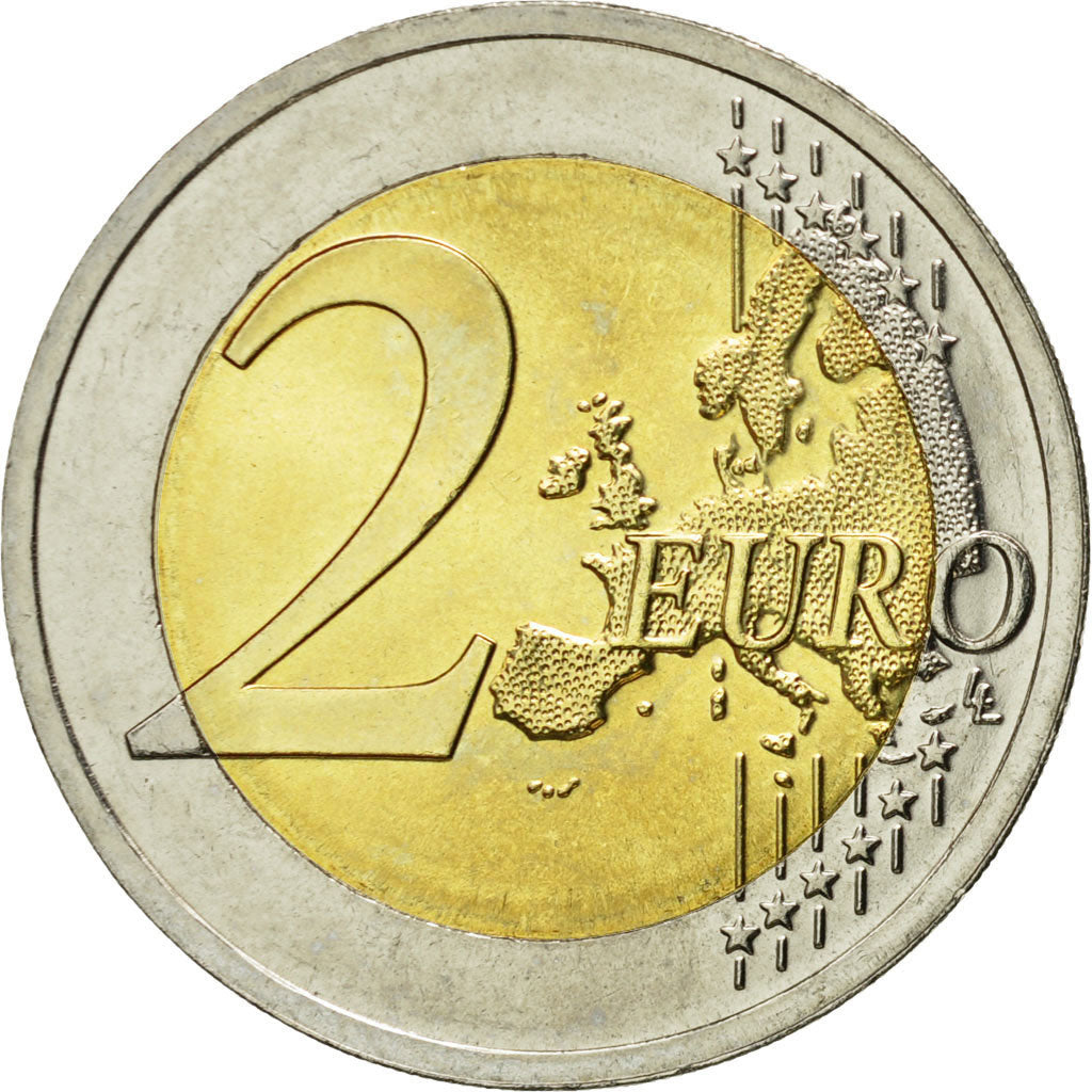 Lituania, 2 Euro, 2015, FDC, Bi-metallico