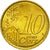 Słowacja, 10 Euro Cent, 2009, Kremnica, MS(65-70), Mosiądz, KM:98