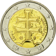 Slovakia, 2 Euro, 2009, MS(65-70), Bi-Metallic, KM:102
