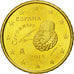 Hiszpania, 10 Euro Cent, 2014, MS(65-70), Mosiądz