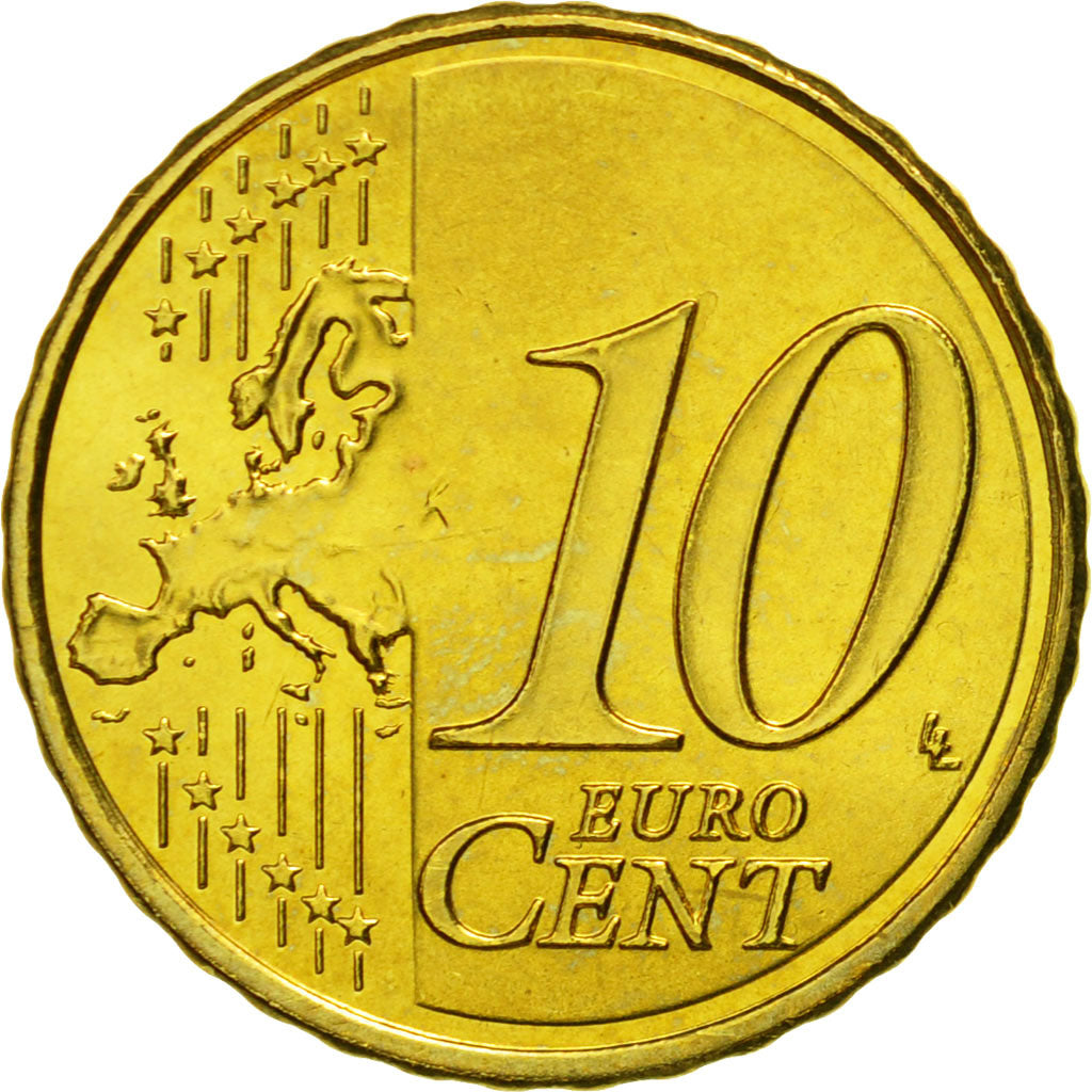 Spanje, 10 Euro Cent, 2014, FDC, Tin