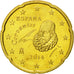 Spain, 20 Euro Cent, 2014, MS(65-70), Brass