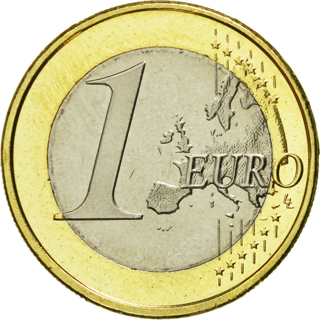 Spain, 1 Euro, 2014, MS(65-70), Bi-Metallic