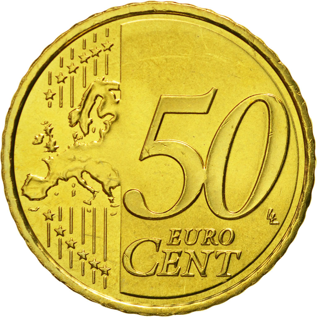 Spain, 50 Euro Cent, 2014, MS(65-70), Brass