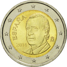 Spain, 2 Euro, 2014, MS(65-70), Bi-Metallic