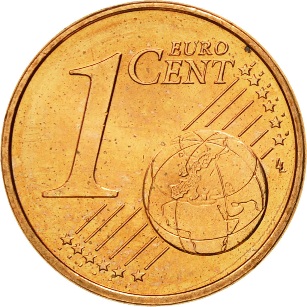 Luxembourg, Euro Cent, 2014, MS(65-70), Copper Plated Steel
