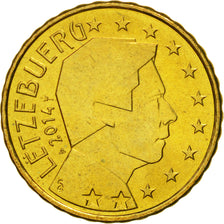 Luxemburg, 10 Euro Cent, 2014, FDC, Tin