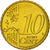 Luxemburgo, 10 Euro Cent, 2014, FDC, Latón