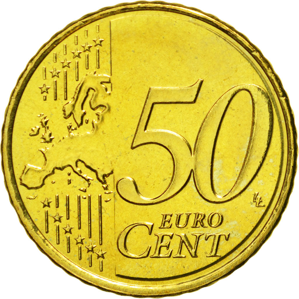 Luxembourg, 50 Euro Cent, 2014, MS(65-70), Brass