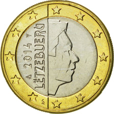 Luxembourg, Euro, 2014, MS(65-70), Bi-Metallic
