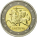 Lithuania, 2 Euro, 2015, MS(65-70), Bi-Metallic