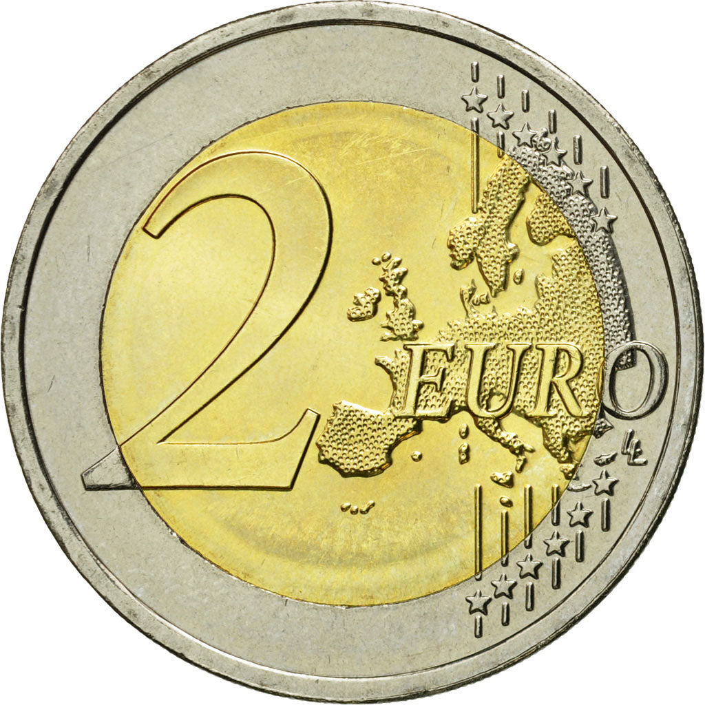 Lithuania, 2 Euro, 2015, MS(65-70), Bi-Metallic