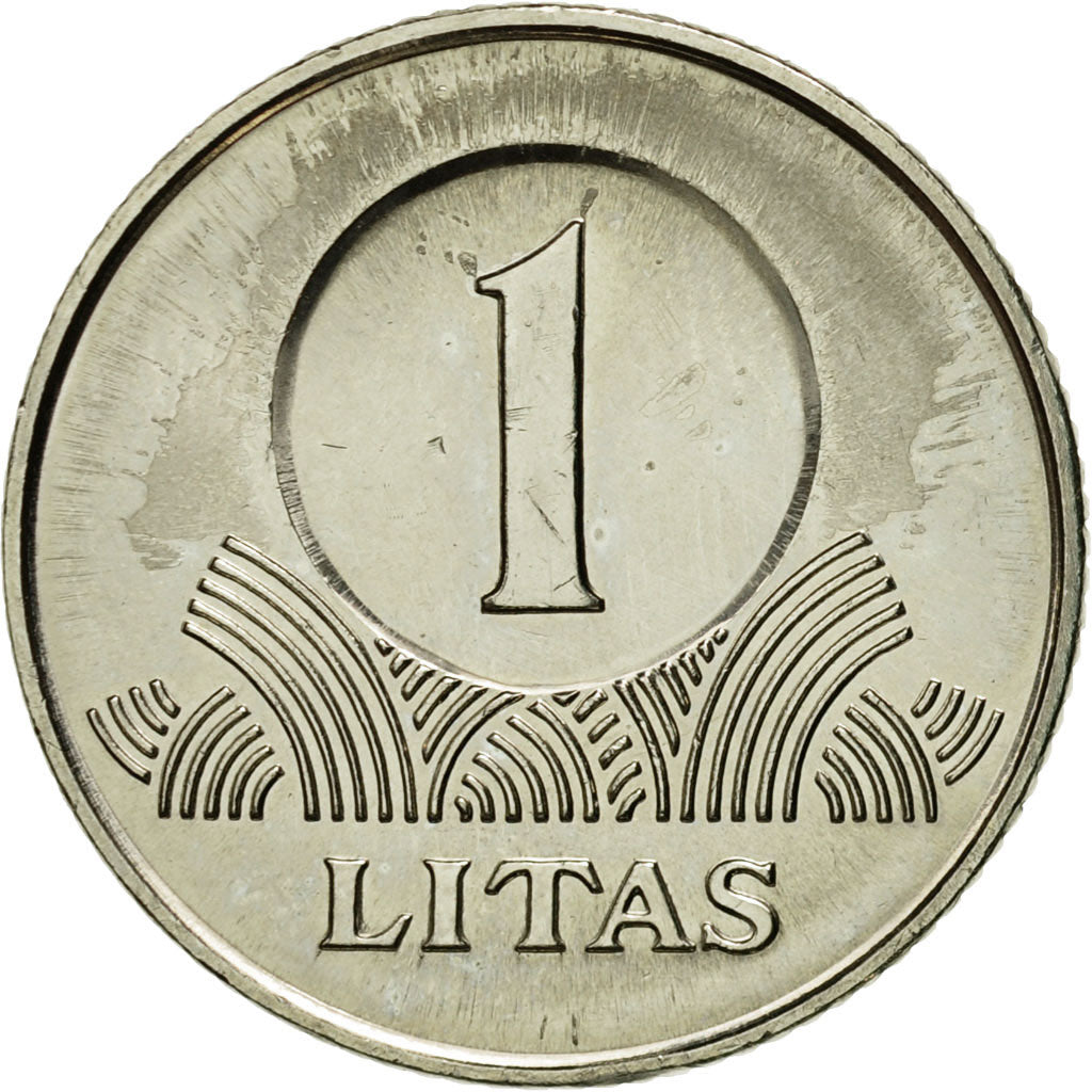 Lithuania, Litas, 2008, SPL, Copper-nickel, KM:111