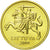 Moneta, Litwa, 10 Centu, 2009, MS(63), Mosiądz niklowy, KM:106