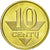 Moneta, Litwa, 10 Centu, 2009, MS(63), Mosiądz niklowy, KM:106