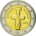 Cyprus, 2 Euro, 2010, MS(65-70), Bi-Metallic, KM:85
